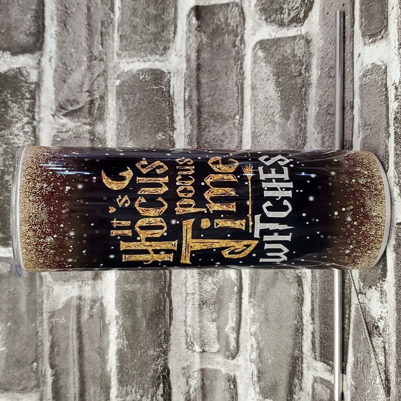 Hocus Pocus Halloween Witch Stainless Steel Tumbler 20oz RTS - Picture 4 of 7